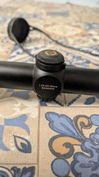 Visor Burris Euro Diamond 1.5-6x40