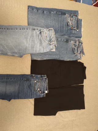 Lote 6 Pantalones Mujer Talla M-38