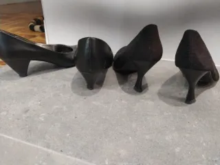 4 pares de Zapatos de tacón mujer talla 39