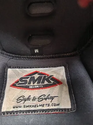 Casco Integral SMK con intercomunicador