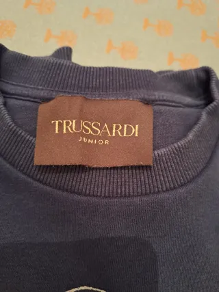 Felpa Trussardi bimbo tg 12 anni