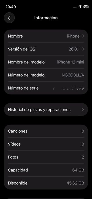iPhone 12 mini Blu marino