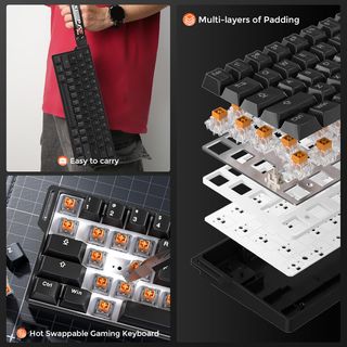 Teclado Gaming Compacto Magnético NUEVO