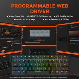 Teclado Gaming Compacto Magnético NUEVO