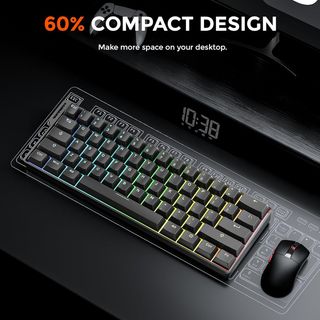 Teclado Gaming Compacto Magnético NUEVO
