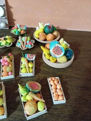 6 Miniature per presepe terracotta