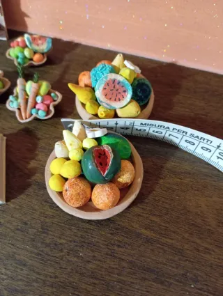 6 Miniature per presepe terracotta