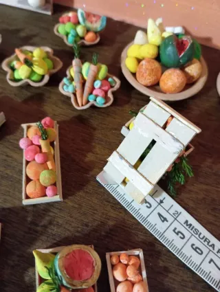 6 Miniature per presepe terracotta