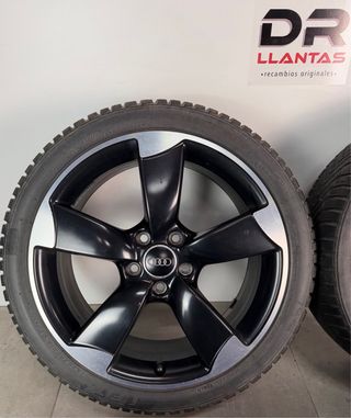 LLANTAS AUDI ROTOR 18 COLOR NEGRO ORIGINALES
