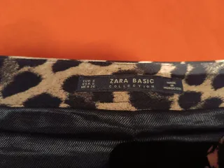 Minifalda Zara Animal Print