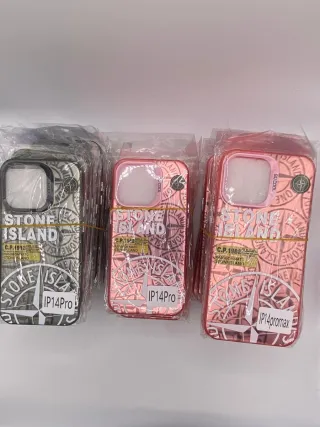 Fundas Stone Island para iPhone 14 Pro/Pro Max