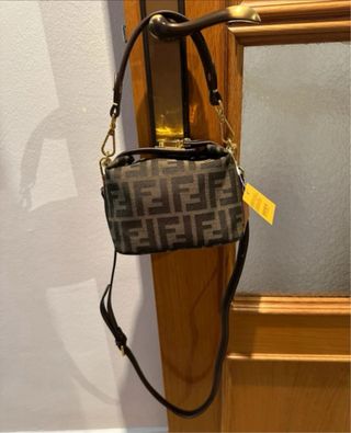 Borsa Fendi Marrone e Oro