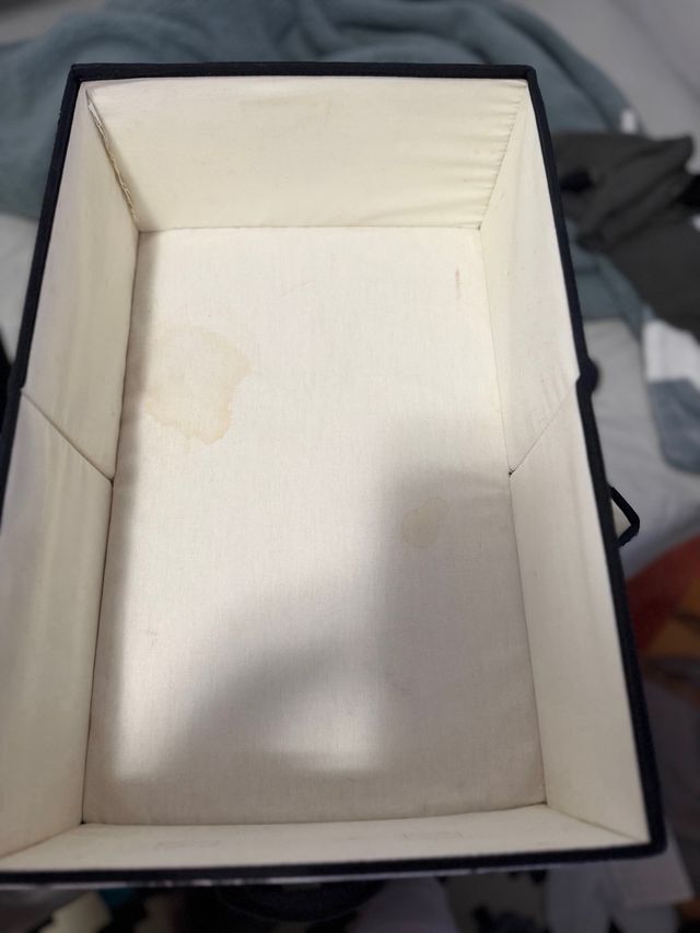 Cajas de tela Ikea beige y negro