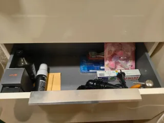 Lavabo de cerámica blanco