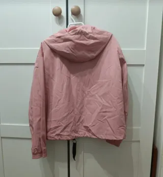 Chubasquero rosa talla M