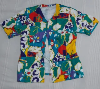 Traje chaqueta y falda hecho a mano