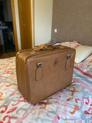 Maleta Vintage Grande Marrón