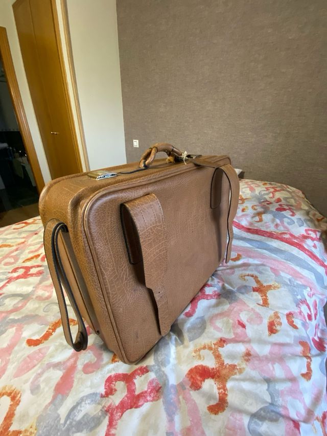 Maleta Vintage Grande Marrón