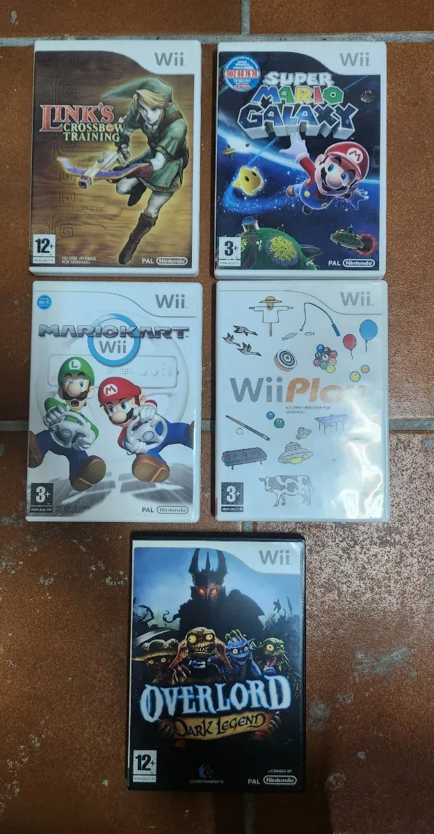 Pack 5 Juegos Wii