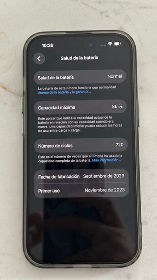iPhone 15 256GB Negro