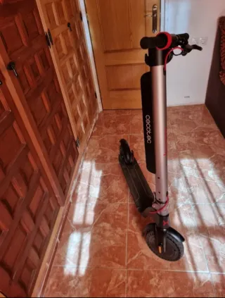 Patinete Eléctrico viene con el cargador original