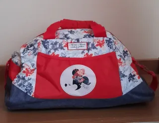 Bolso de viaje Minnie Mouse floral