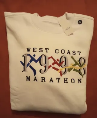 Sudadera Hollister West Coast Marathon XXL