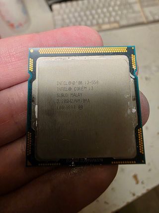 CPU Intel Core i3 550 3.20GHz Dual core