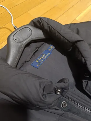 Chaleco Plumas Polo Ralph Lauren Negro