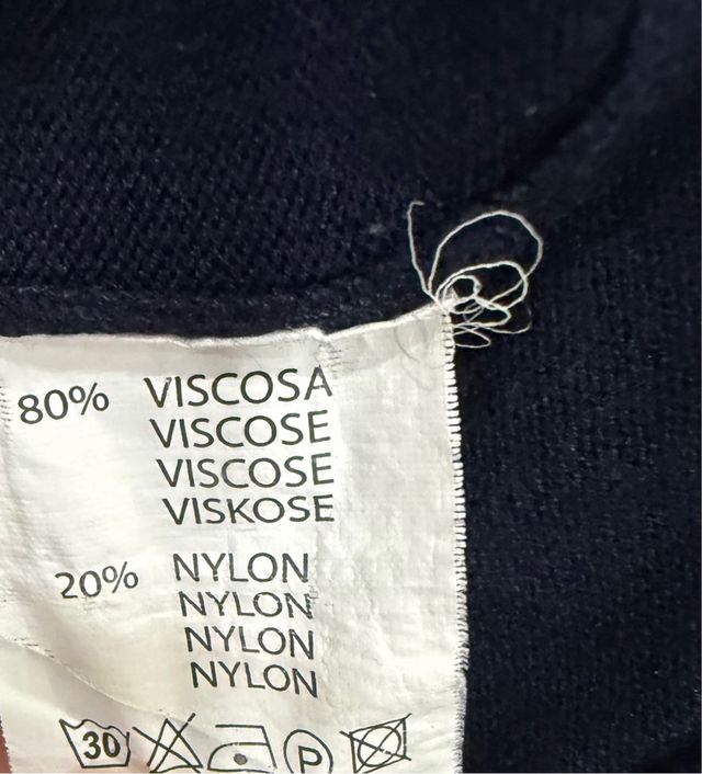 Maglione uomo Cotton & Silk blu girocollo