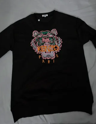 Sudadera Kenzo Negra Talla XL