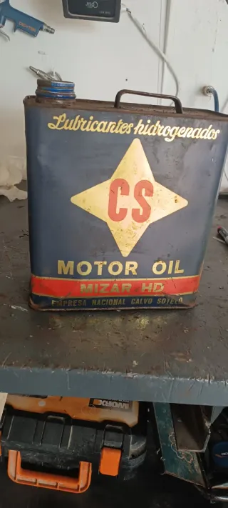 Lata Aceite CS Motor Oil Mizar HD Antigua