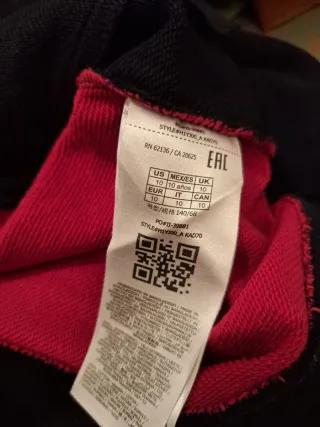 Felpa Guess 10 anni color block