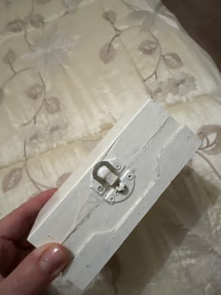 Portagioie vintage in legno