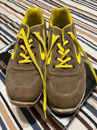 Zapatos de seguridad U-Power Marrón/Amarillo