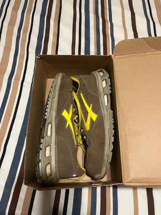 Zapatos de seguridad U-Power Marrón/Amarillo
