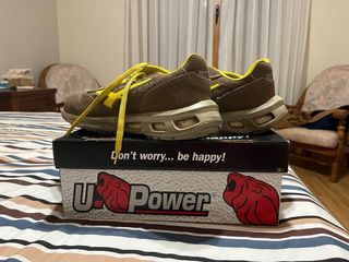 Zapatos de seguridad U-Power Marrón/Amarillo