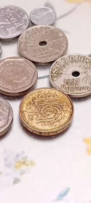 Monedas antiguas españolas para coleccionistas