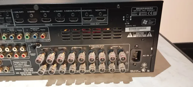 Amplificador Marantz SR6007 7.1 Negro