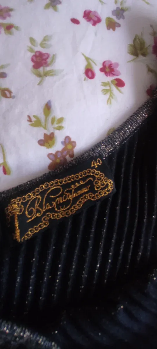 Blusa brillante tirantes