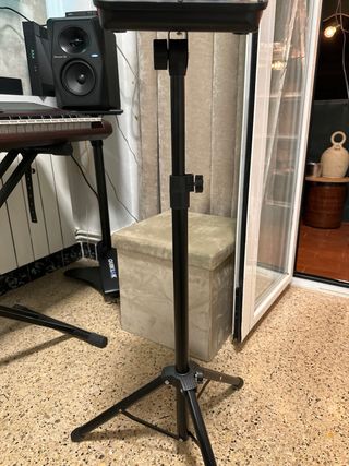 Mesa de Mezclas Profesional Negra y Roja bluetoh