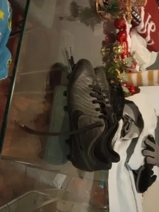 Zapatillas de fútbol negras