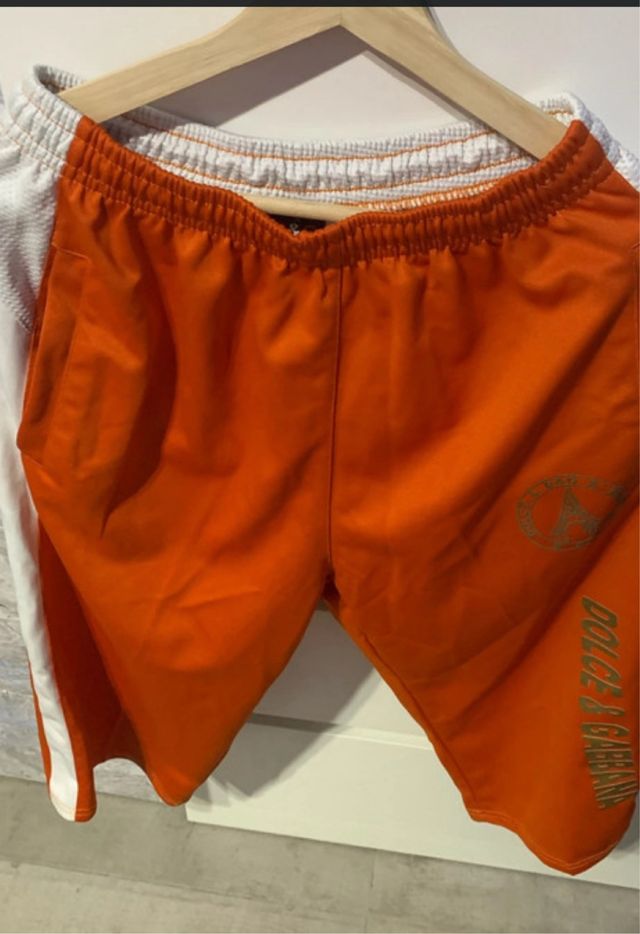 Dolce & Gabbana Chándal Corto Naranja