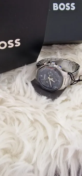 Reloj Boss Plata y Azul