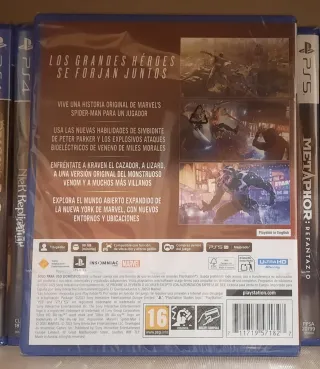 Marvel's Spider-Man 2 PS5. Precintado.