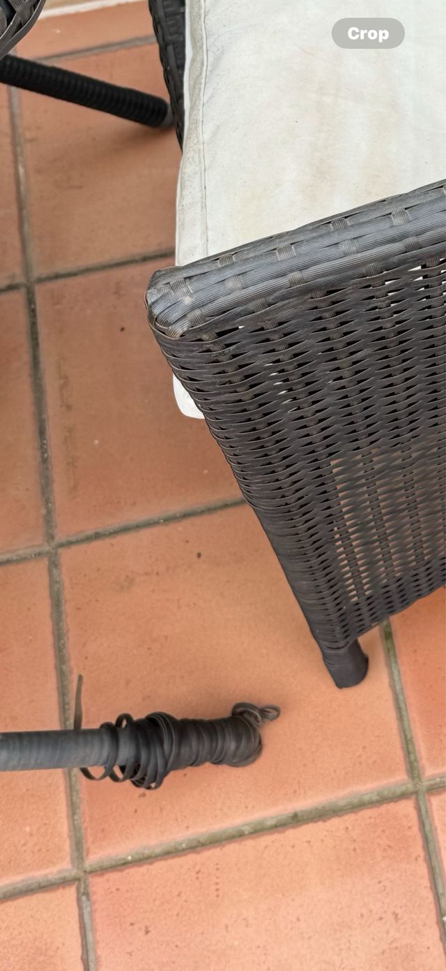 Juego de jardín mesa y sillas