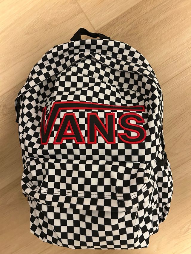 Mochila Vans Cuadros + Estuche