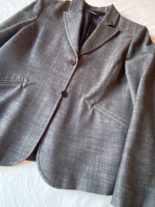 Blazer Cortefiel Gris Talla 46