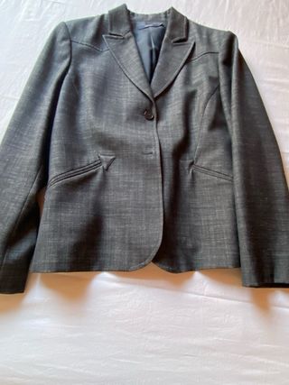 Blazer Cortefiel Gris Talla 46