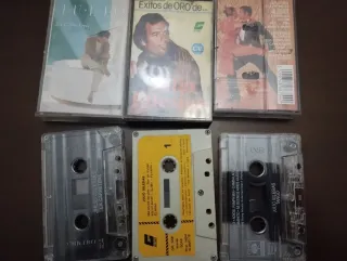 Julio Iglesias, tres casettes